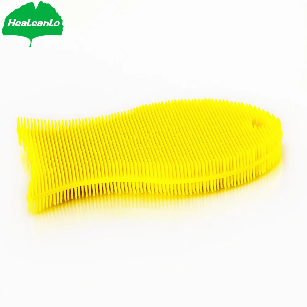 Silicone Scrub Sponge,Silicone Pot Cleaner, Silicone Utensils Dish Wash Scrubber or Baby Body Sponge