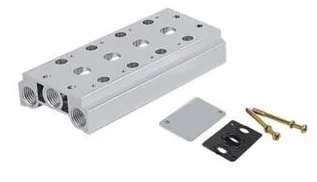 4V,4A series solenoid valve  base plate Manifold base 200M2F