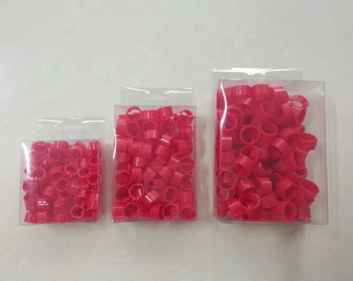 NL621top selling pet products colorful number pigeon rings