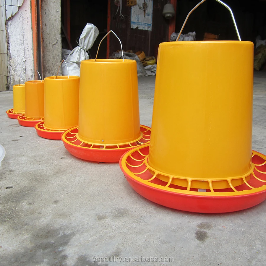 2-10kg Plastic Barrel Feeder for Birds/Chicken