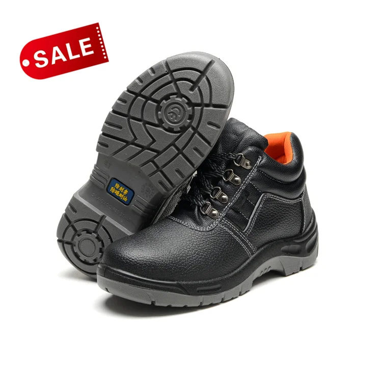FUNTA engineering working steel toe security safety shoes for men