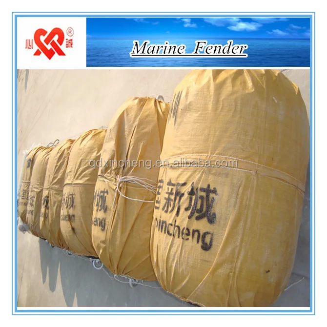 ISO 9001 quality certification yokohama type fender, inflatable rubber fender, pneumatic marine fender