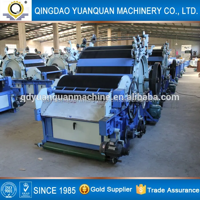 Qingdao Yuanquan Textile Machinery Low Damage Rate Wool De-hairing Machine Carding Machine 8Mexico Turkey Russia Egypt India