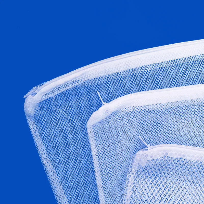 Xinyou Aquarium filter media mesh bag Aquarium filter media bag with zipper nylon mesh bag