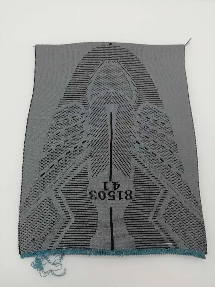 
Chinese supply flyknitting Upper fabric for men shoes knitting shoes upper roll 