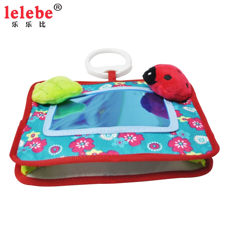 Lelebe baby toys hanging baby mirror bed hanging safety mirror Christmas gift baby toy
