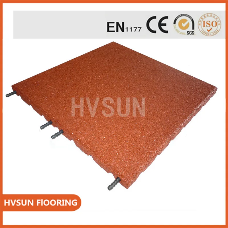 High quality safety kids outdoor playground rubber mat for your best choice