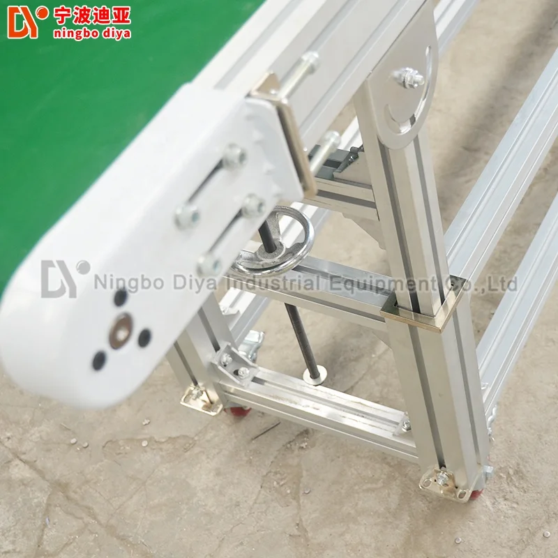 DY-C202  Factory custom accessories industrial belt conveyor/accessories moving conveyor rubber belt systems