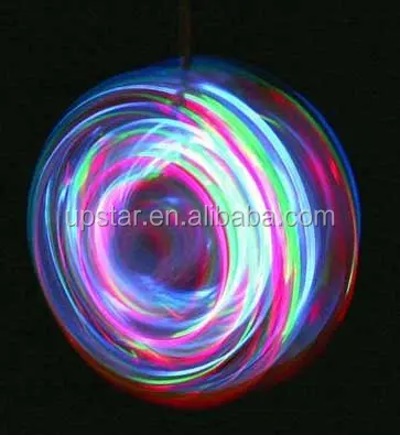 Promotional super clutch yoyo with led light easy for customised logo