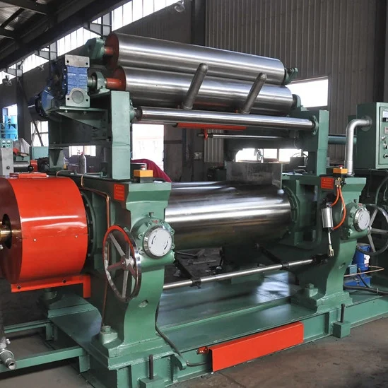 2 Roller open mixing mill for rubber compound mixing