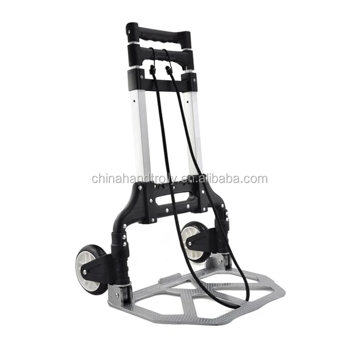  Новый продукт портативная тележка для багажа складная оранжевая декоративная стирка продажи