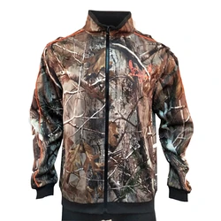 Topgear classic men branded windproof  bounded breathable outdoor wholesale camo waterproof hunting jacket hunting clothes