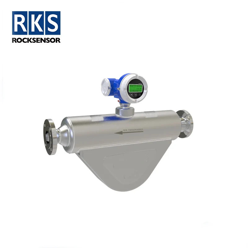 0.2-5 g/cm3 Flow rate Coriolis mass flowmeter