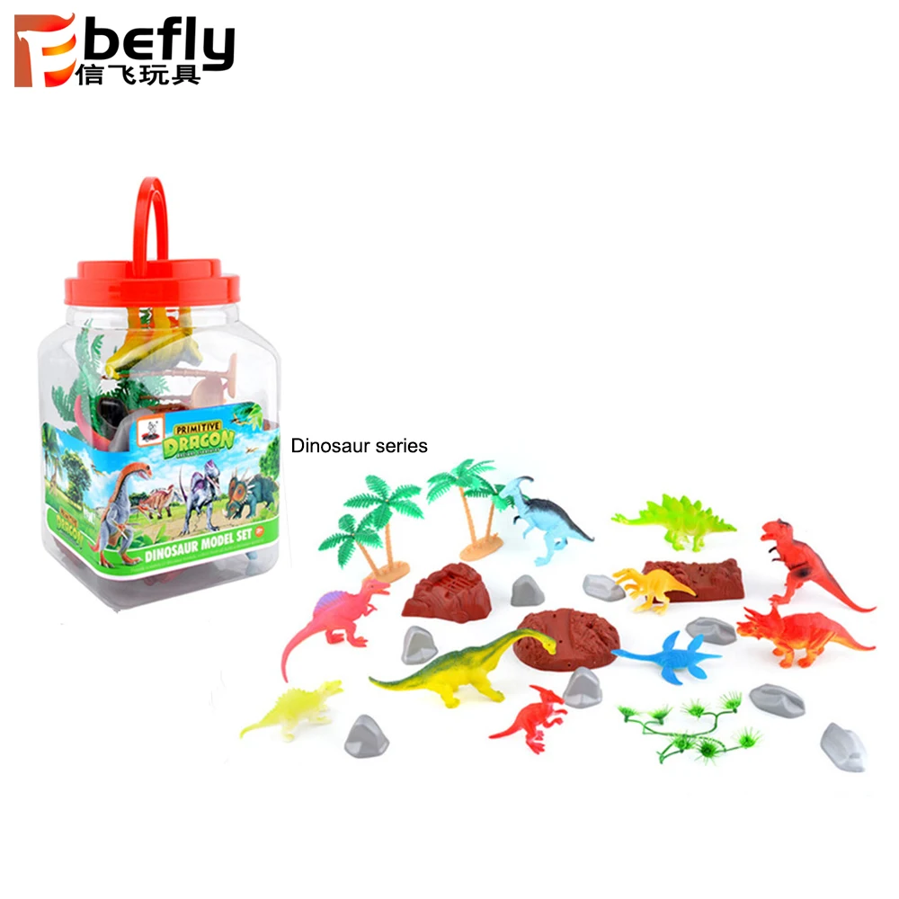 Farm sea wild animal dinosaur model set plastic new toy 2023 for kids diy mini park