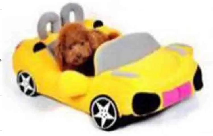 
2021 latest six designs car shaped dog bed pet bed factory 