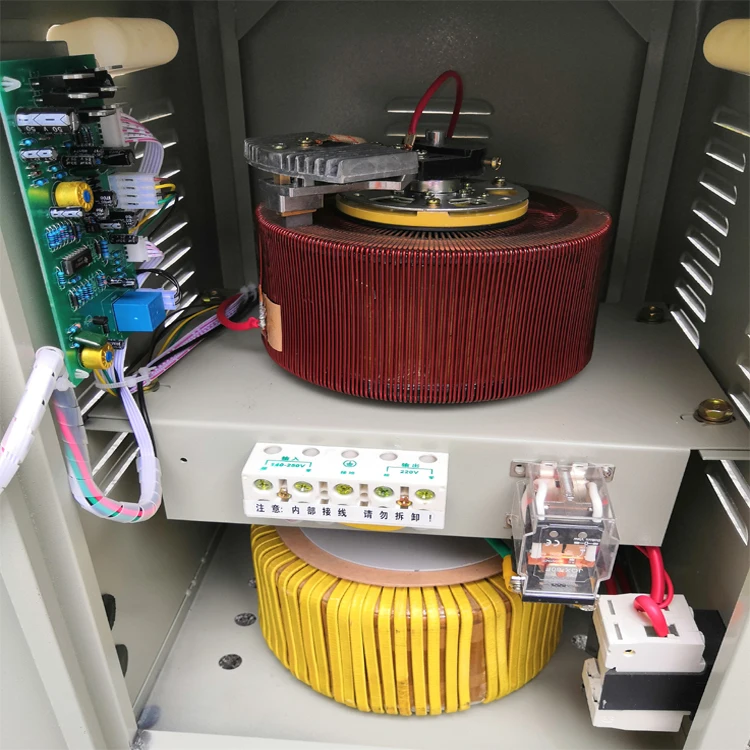 Factory direct single phase electricity stabilizer for home use