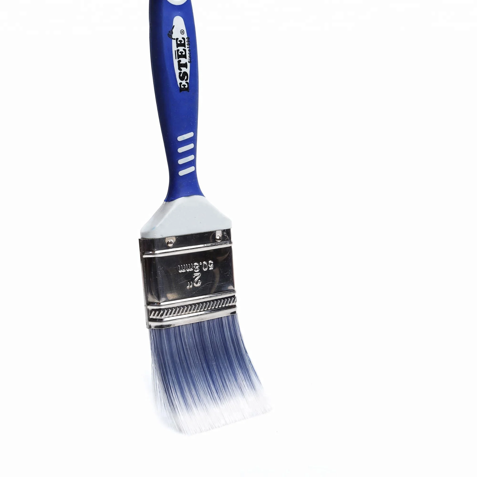 Amzaon Hot Selling Blue TPR and PP Soft Handle Wall Paint Brush