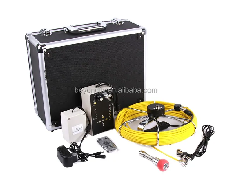 Sewer Pipe Inspection Camera CR110-7D1 with DVR, 20M to 100M Fiberglass cable