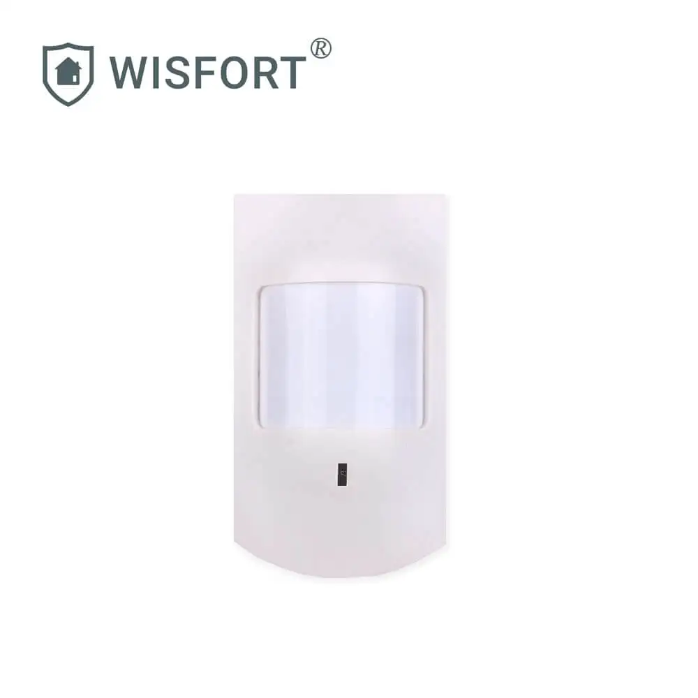 PIR Motion Sensor Detector With Rechargeable Battery 433MHz 1527 Code