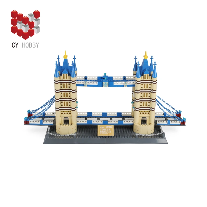 CY5215 The Tower Bridge of London-England DIY building blocks 1033pcs