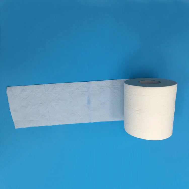 Mixed Pulp White Toilet Tissue Wholesale Cheap Toilet Roll Custom Embossing Toilet Paper