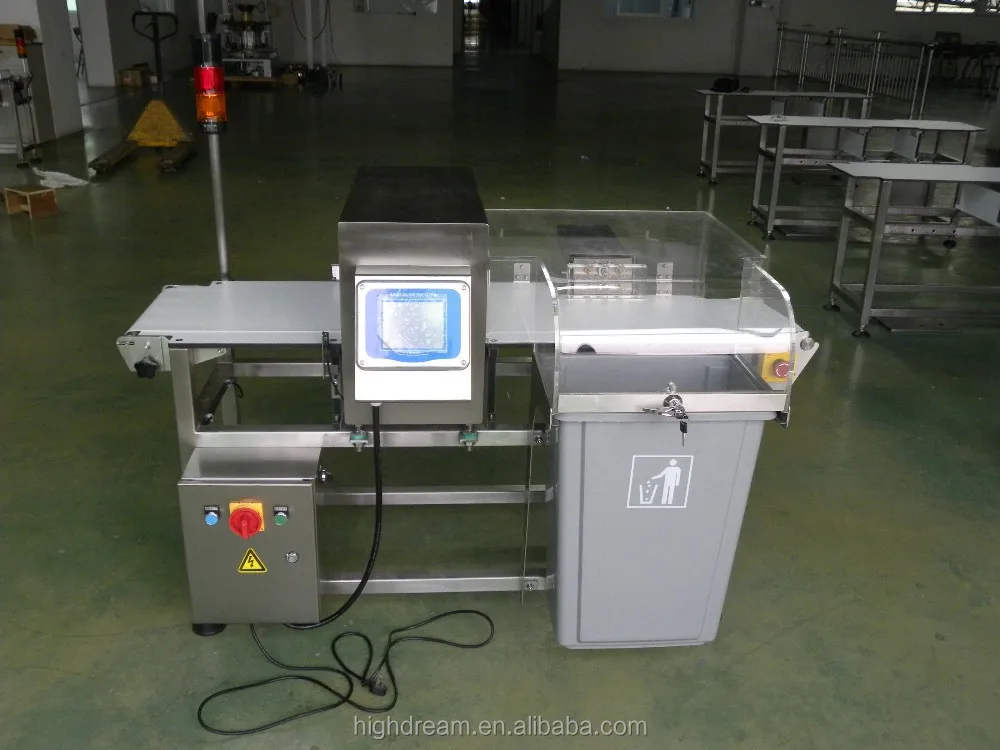 
High Quality Industrial Conveyor Belt Type Metal Detector for Food 
