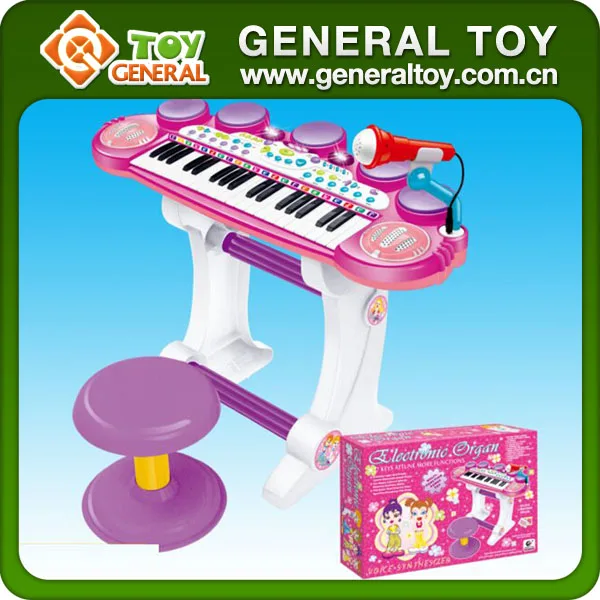 Musical Instruments Kids Electronic Organ With Microphone