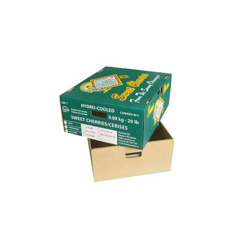 Corrugated Fruit Box Banana Carton Box Sizes Wholesale