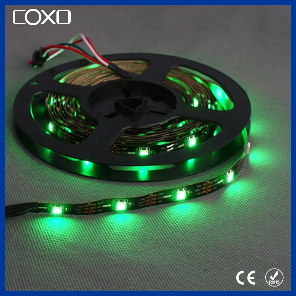 240 Светодиодов на Метр Теплый Белый Гибкие SMD Светодиодные Ленты 3528 5050