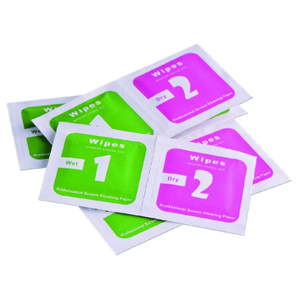 Professional screen cleaning wet wipes