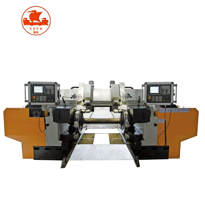Suitable Railway Locomotive Friction Drive Alloy Railway Dedicated wheel cnc lathe Machine