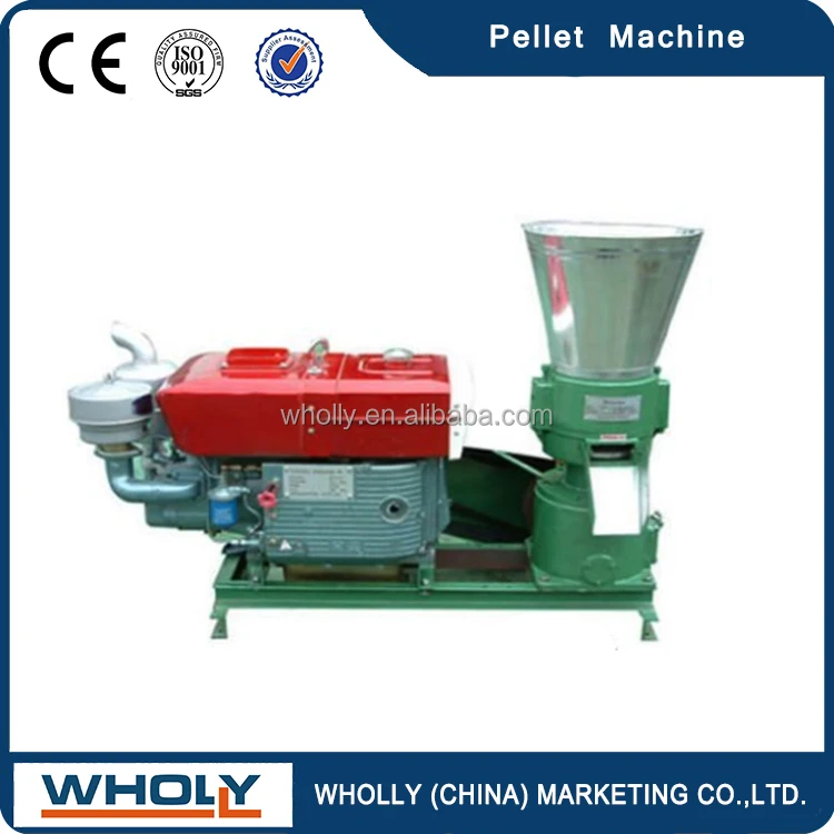 Electrical motor flat die farm feed machine animal feed pellet press machine for sale