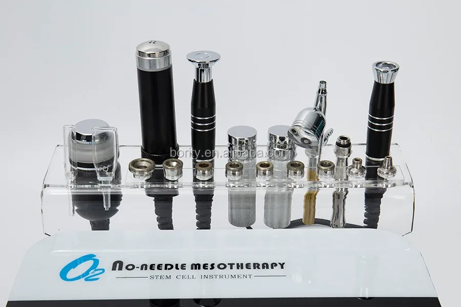 Multifunction Portable 7 In 1 Cooling Freeze Of BRT-092B Beauty Facial RF Probe face massager