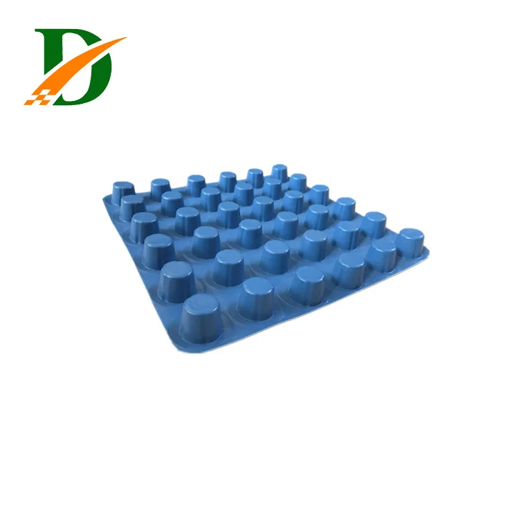 
Plastic drainage cell module membrane plate 