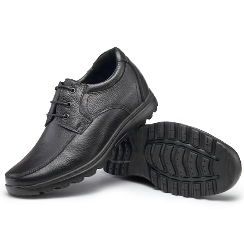 Alibaba, оптовая продажа 2021, Мужская модная повседневная обувь из натуральной кожи высокого качества, мягкая стелька, обувь, увеличивающая рост