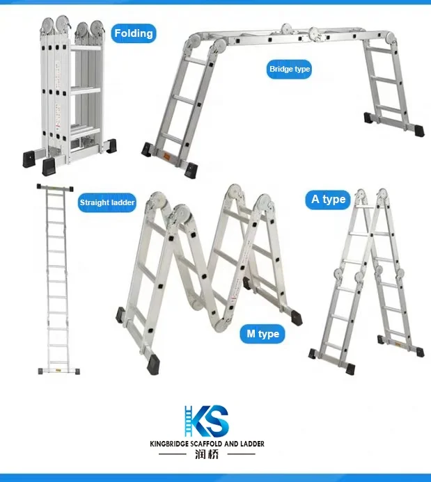 EN131 high quality Aluminum multipurpose ladder combined
