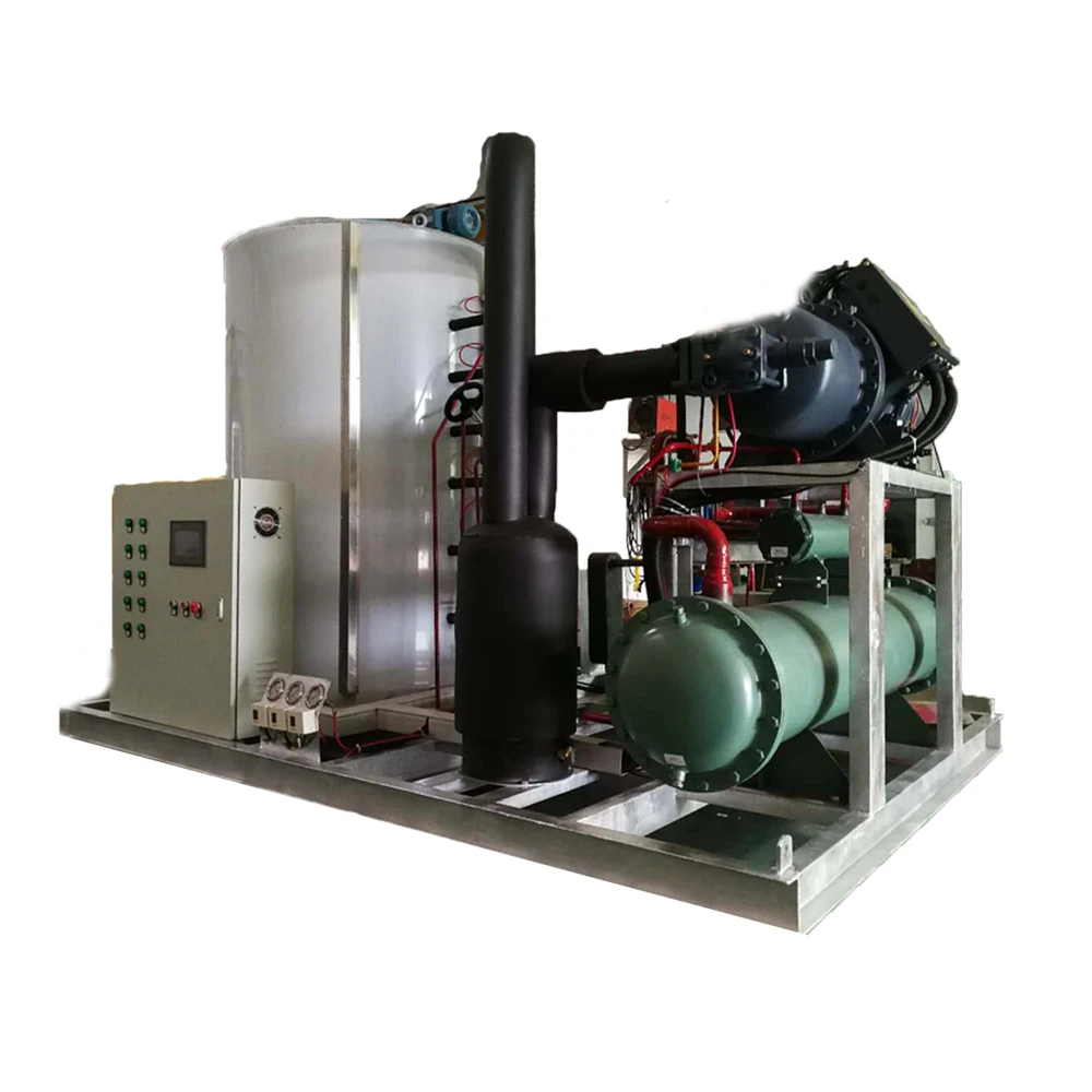2.5tons Clean Flake Ice Making Machine Ice Plant Manufacturer Free Spare Parts Online Support Ce
