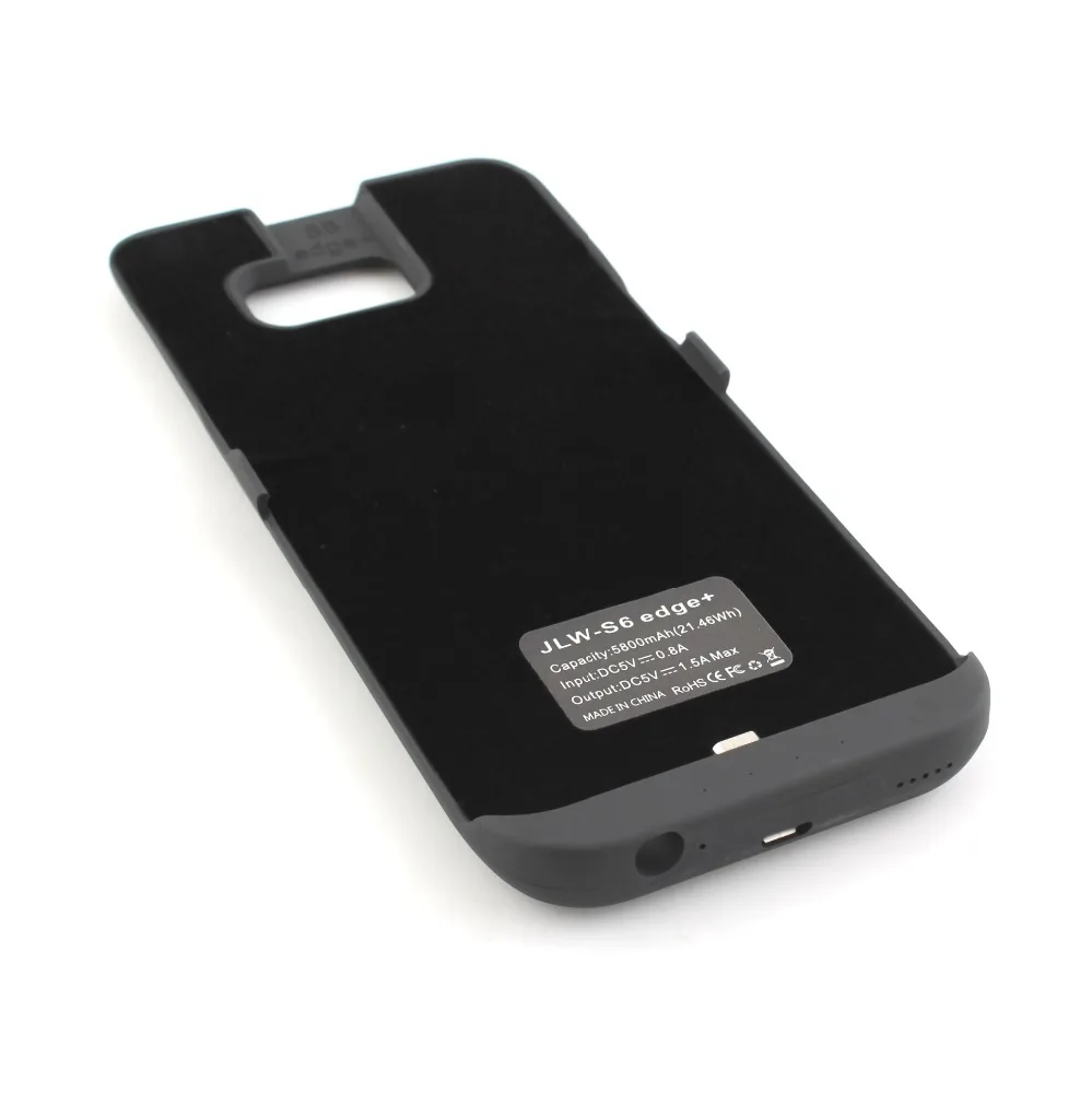 External Portable Backup Charger Battery Case for Samsung Galaxy S6 edge Plus