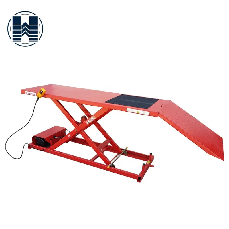 China Suppliers CE Hi-lift jack supply hydraulic side extension scissor lift bench