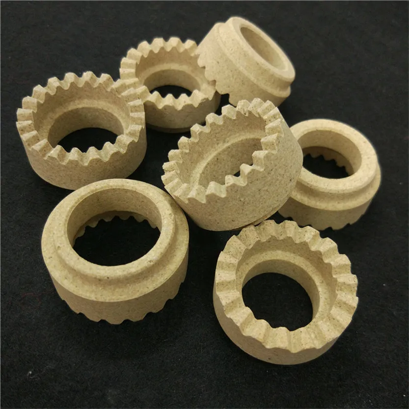 High temperature resistant refractory cordierite ceramic welding rings