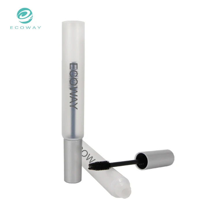 Clear Plastic Empty Mascara Packaging Tube Cosmetic Containers