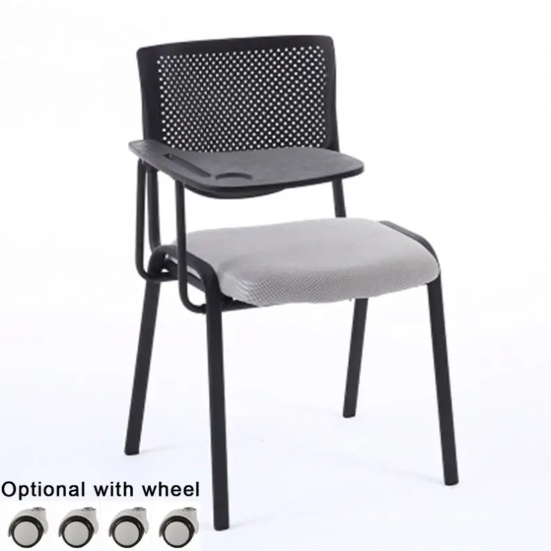 
Furniture foldable office mesh chair stackable training china folding chairs with wheels 