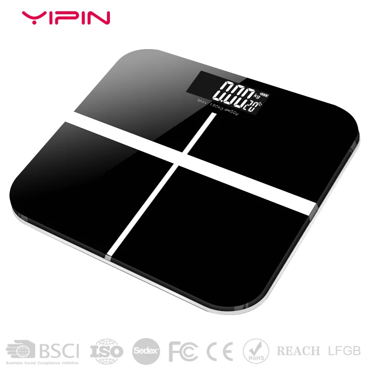 Hot Sale Custom Adult Personal Digital Bathroom Scale Electronic Body Weighing Scale for Humans