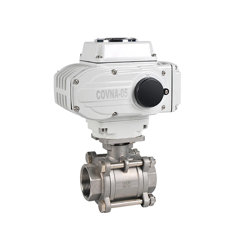Electric Valves DN15/50/100/ 12V 24V DC 110V 220V 240V Volt 2 Way 4-20ma Motorized Actuator Ball Valve With Manual Control