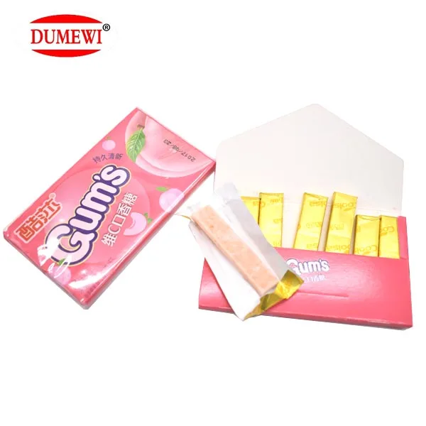 Gum Factory VC Yellow Lemon Fruit Bubble Chewing Gum