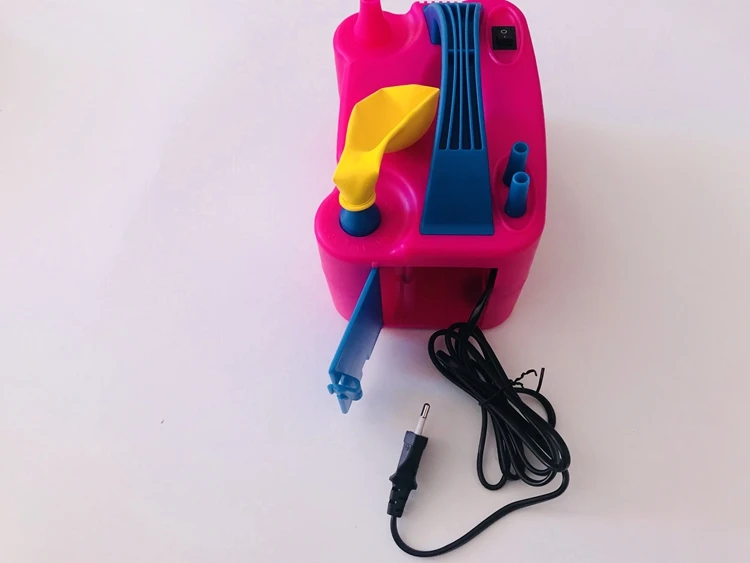 
Cheap price portable electric inflatable helium balloon air pump machine with timer 