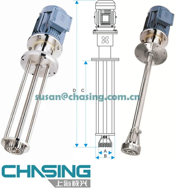 Emulsion Mixer high shear homogenizer