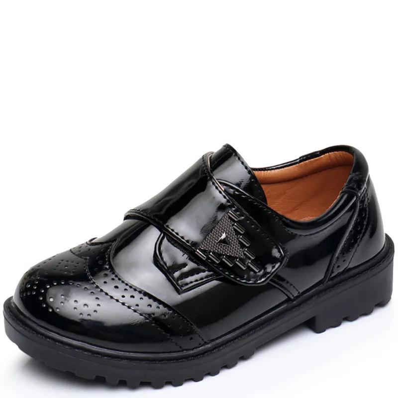 top selling high quality fashion funky dress girls school shoes  black girls