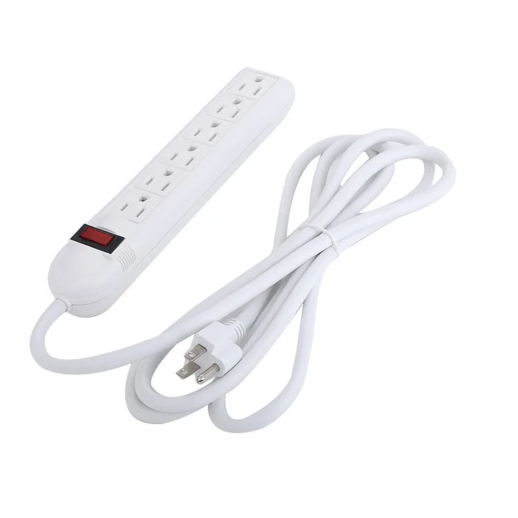 6 Outlet Surge Protector Power Strip, 6ft Cord, 790 Joules