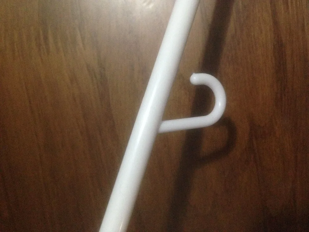 Inspring Best Standard Everyday White Plastic Hangers, Made in China Long Lasting Tubular Hangers